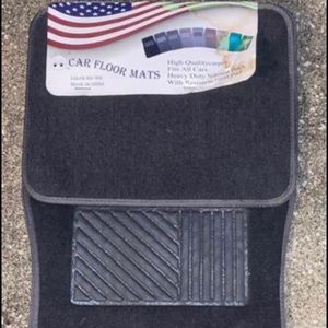 4 New Grey Car Mats
